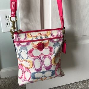 Coach crossbody bag and matching wallet